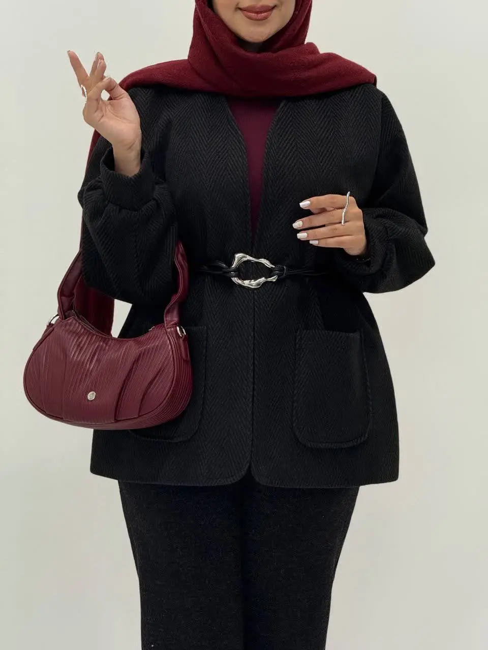 3695-پالتو آستردار فندی